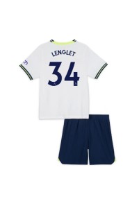 Tottenham Hotspur Clement Lenglet #34 Babytruitje Thuis tenue Kind 2022-23 Korte Mouw (+ Korte broeken)
